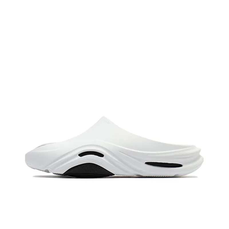 361° N40 Quiet Slide Slippers Men's Black White-0