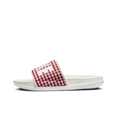 Nike Women's Offcourt Slide 'Mystic Red Plaid'