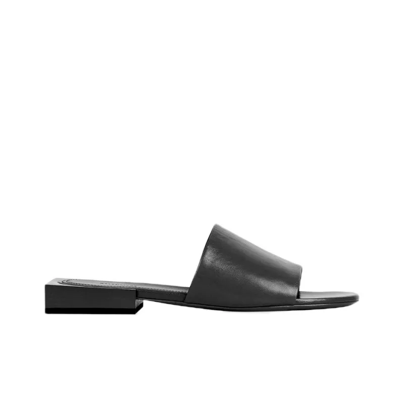 Balenciaga Box Mule Sandal Black Women's-1
