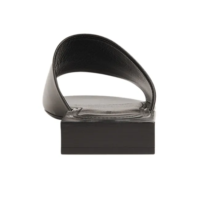 Balenciaga Box Slide Slippers Women's Black-4
