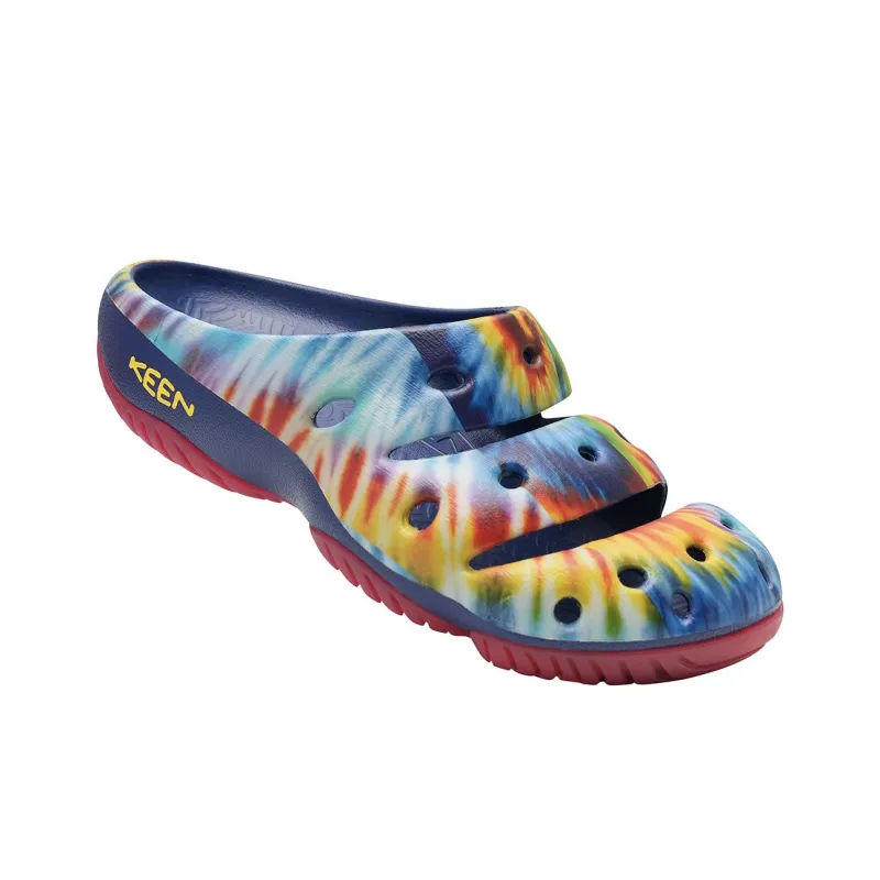 KEEN Yogui Artsfull Slide Slippers Men's Blue/Multicolor-2