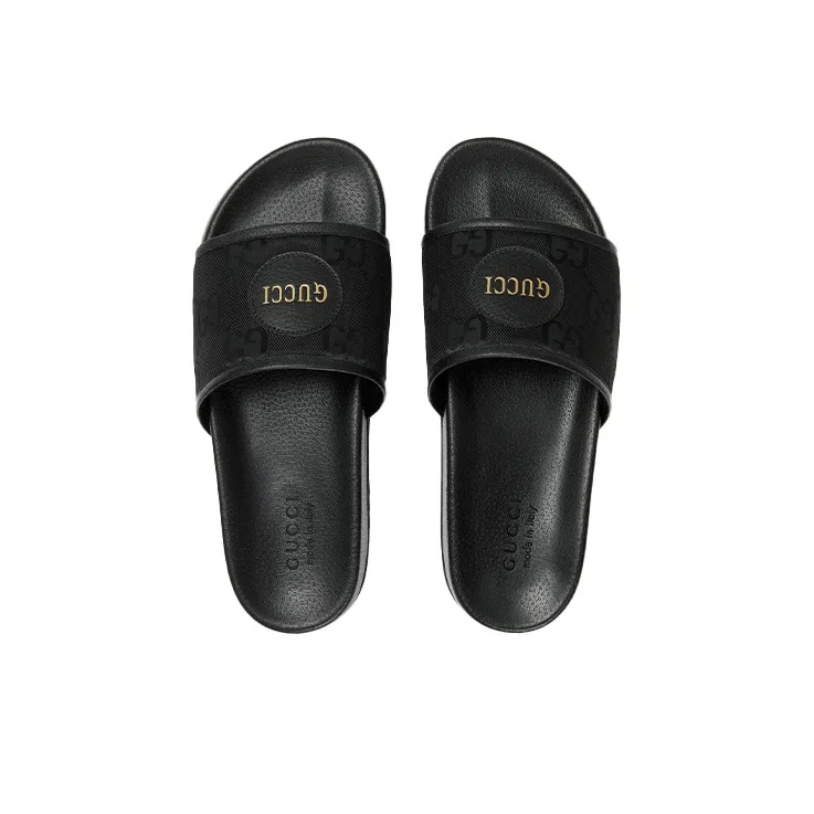 GUCCI Off The Grid Slides Black-3