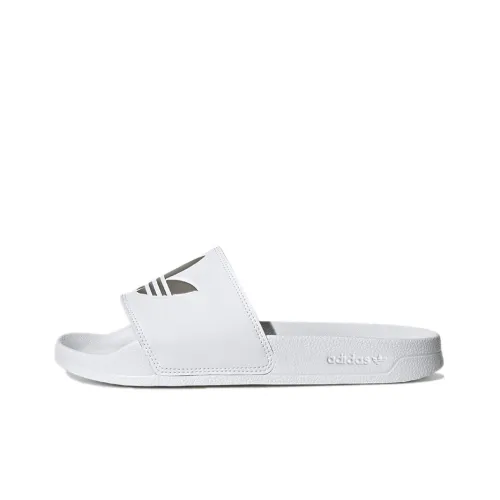 Adidas Women's Adilette Lite Slide 'White Matte Silver'