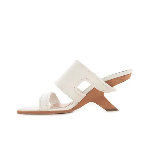 Alexander McQueen Slide Slippers Women's White