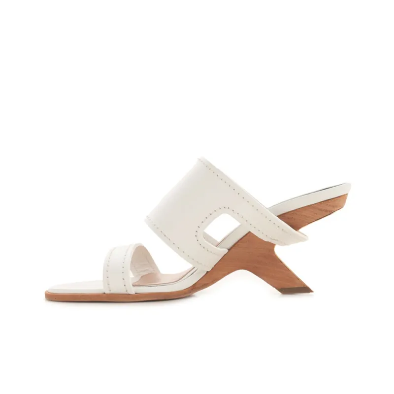 Alexander McQueen Slide Slippers Women's White-0