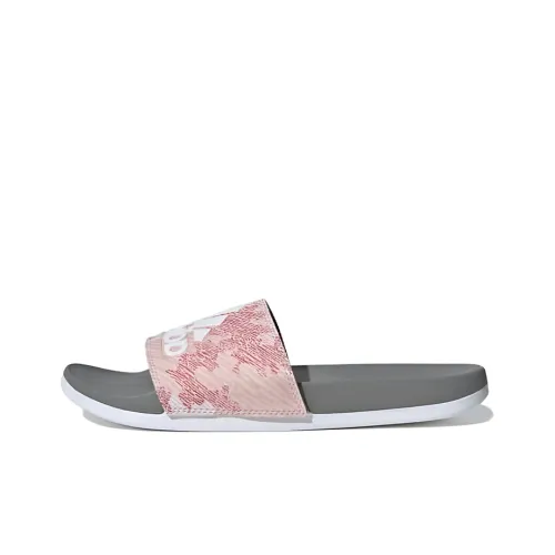 Adidas Adilette Series Slide Slippers Women's Pink/White