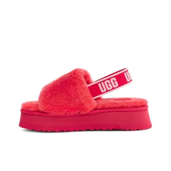 UGG DISCO Stylish Sandals Women's Pink Hibiscus