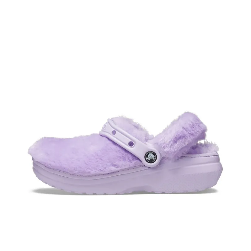 Crocs Classic Clog Fur Sure Lavender-0