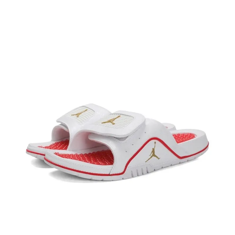 JORDAN Hydro 4 Retro 'University Red Metallic Gold'-2