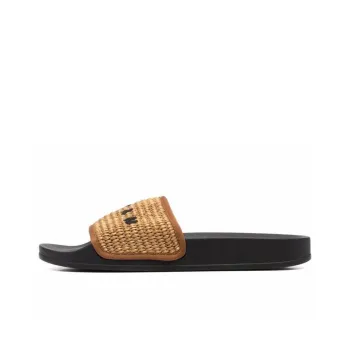 MARNI Slide Slippers Women's Brown