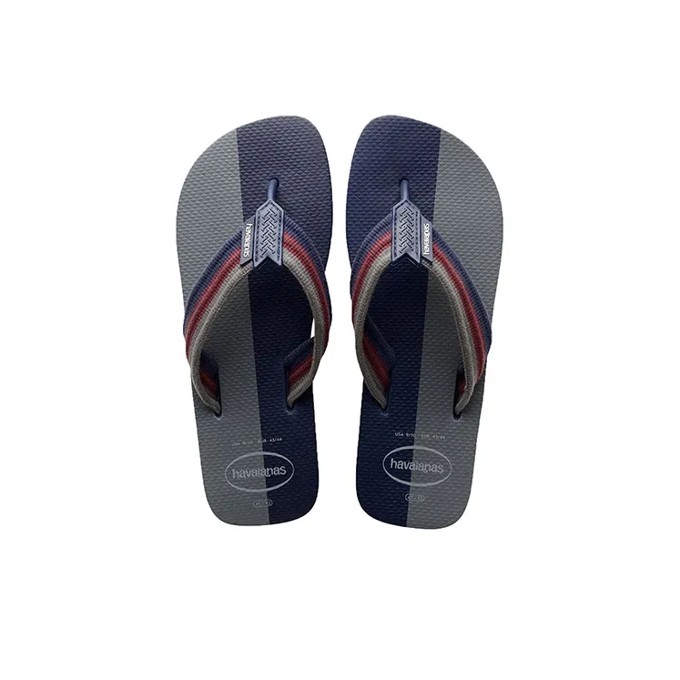 Havaianas Huaui Urban Color Block Stylish Sandals Men's Tranquil Blue-3