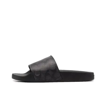 COACH Signature Stylish Sandals Men's Black