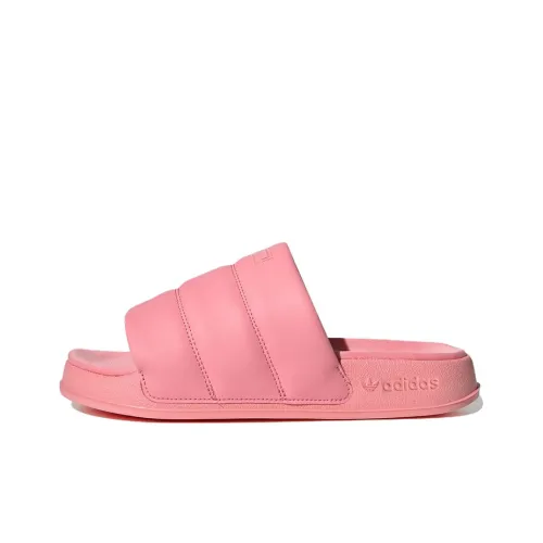 Adidas Women's Adilette Essential Slide 'Super Pop'