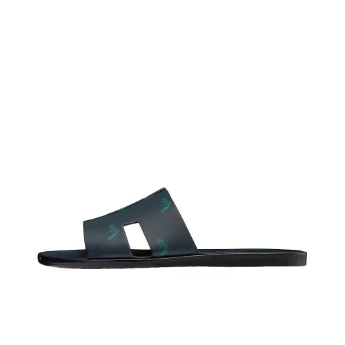 HERMES Izmir Slide Slippers Men Dark Blue