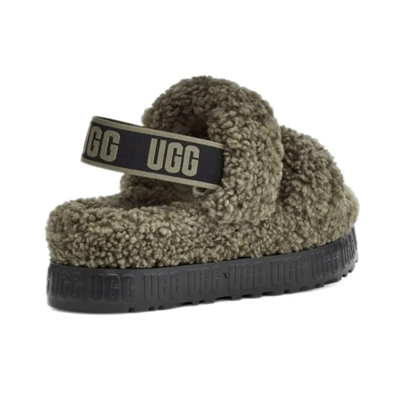 UGG Fluff 'Olive Green' Women's-4