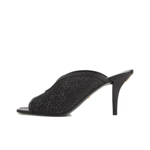 GUCCI G Plague Slide Slippers Women's Black