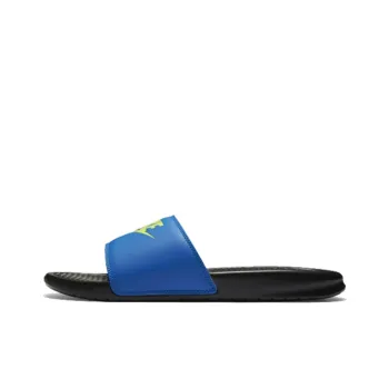 Nike Benassi Jdi Mismatch Fashion Unisex Blue Black Slippers 'Black'
