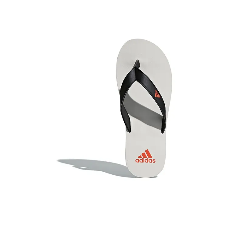 Adidas Eezay Essence Black White Red Slippers 'Black White Red'-4