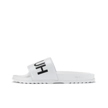 HUGO BOSS Quiet Slide Slippers Men's White