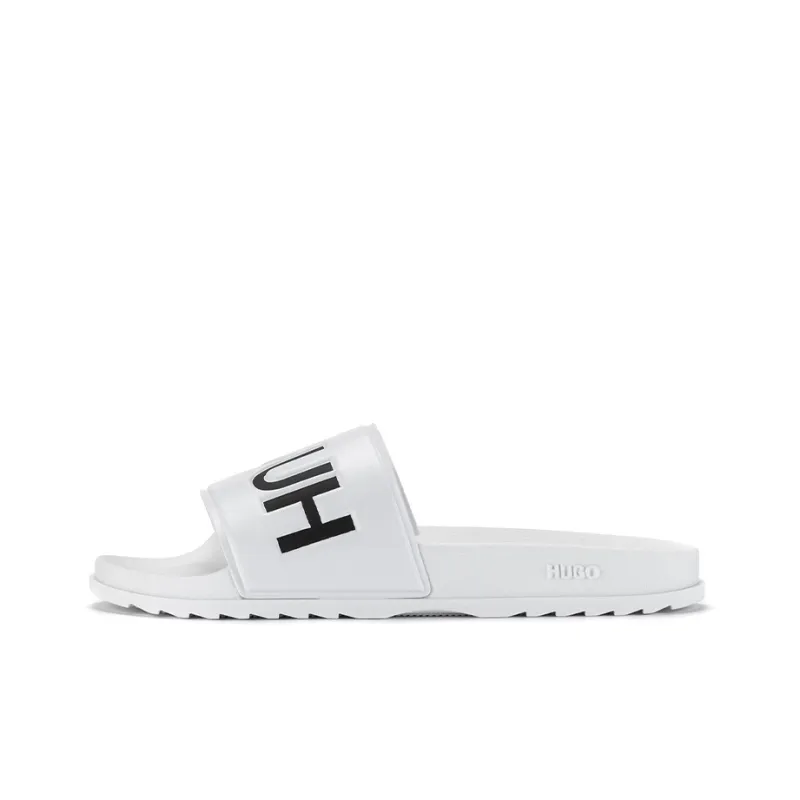 HUGO BOSS Quiet Slide Slippers Men's White-0