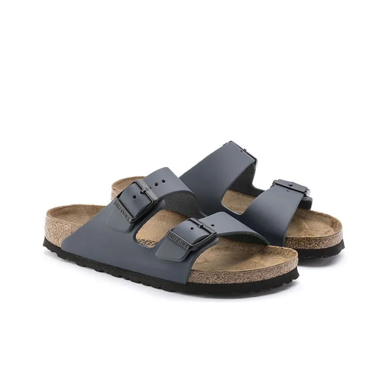 Birkenstock Arizona Series Shoe Couple Style Version Blue-3