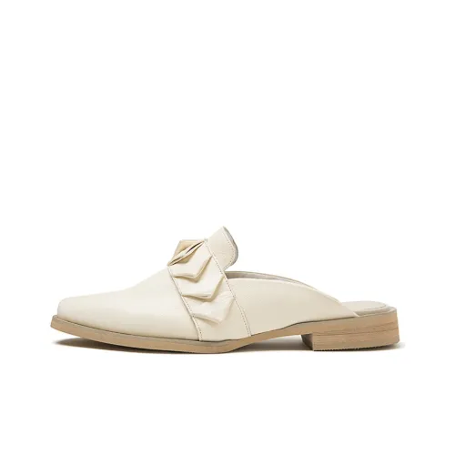 STOOSHE Geometry Stylish Sandals Women's Ecru