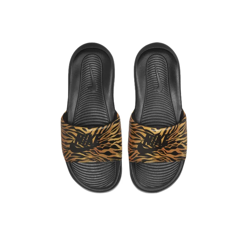 Nike Victori One Slide P Cheetah Print Black Women's-2