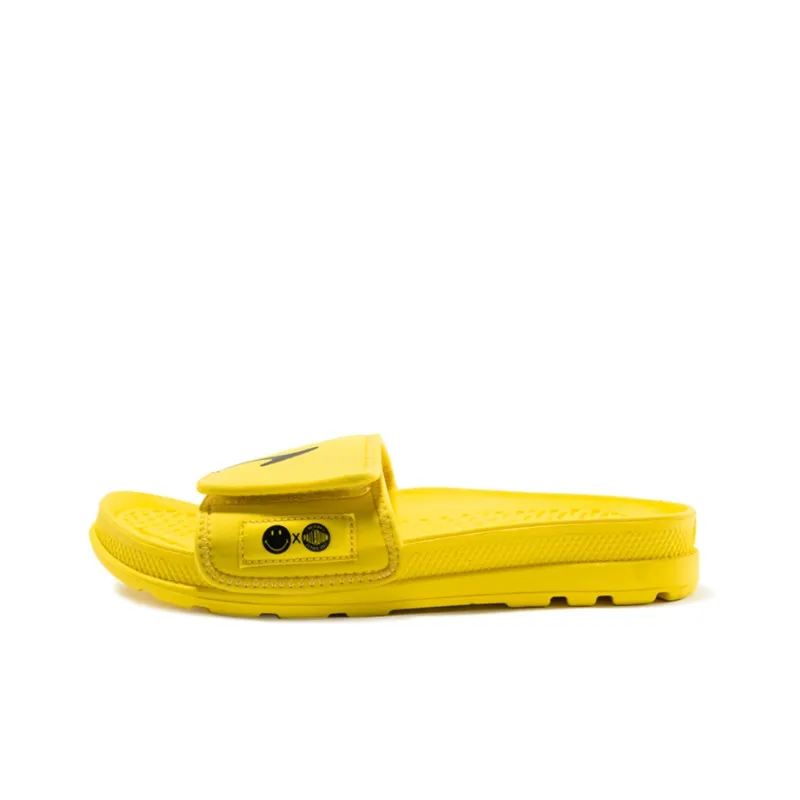 SMILEY x Palladium One-Word Sports Slippers Unisex Fiery Yellow-0