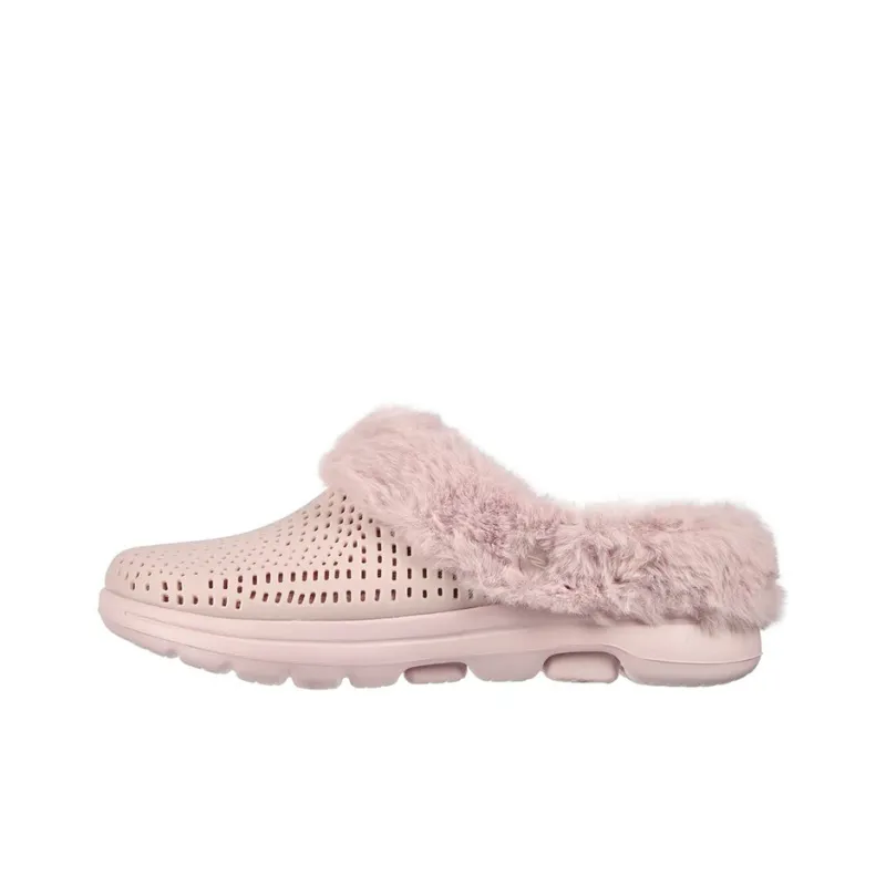 Skechers Foamies Rubber Sole Slip-Resistant Slide Slippers Women's Pink-0