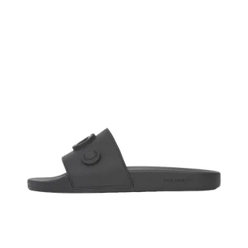 Burberry Logo Graphic Slides Black