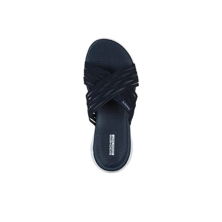 Skechers ON THE GO Slide Slippers Women's Blue-3