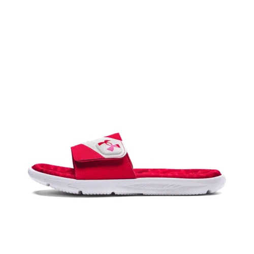 Under Armour Slide Slippers Men White/Red
