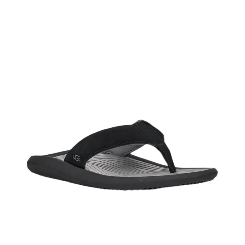 UGG Brookside 2 Flip Slippers Men's Black-3