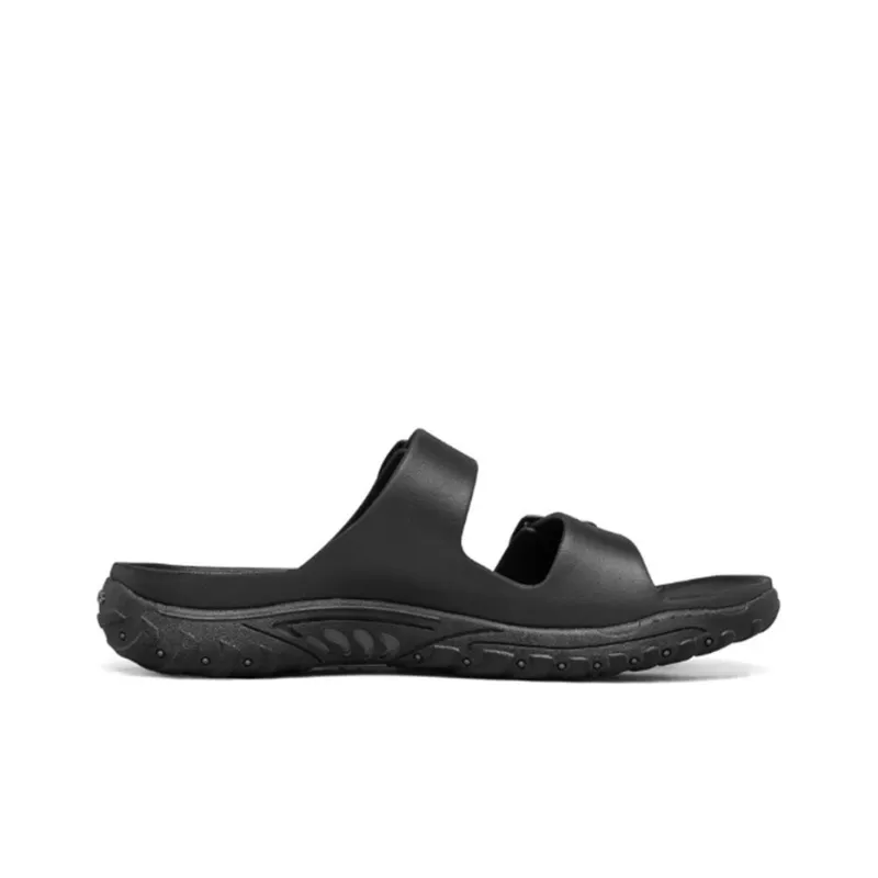 Skechers Reggae Casual Black Slippers-1