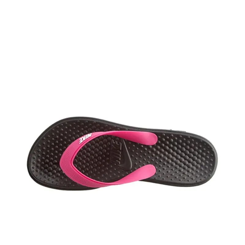 Nike Solar Thong Black White Vivid Pink Women's-4