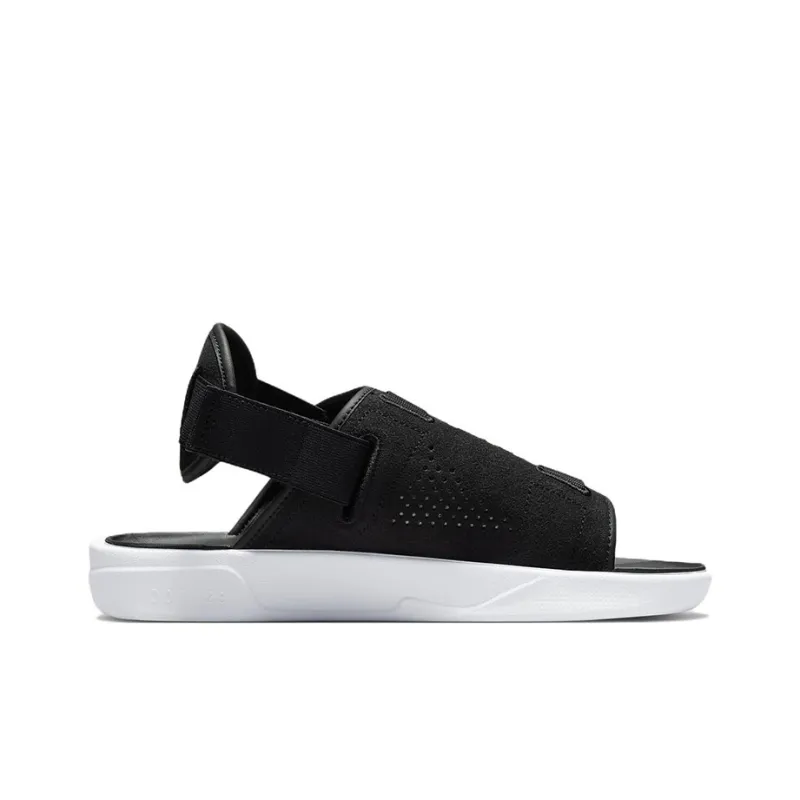 Air Jordan Ls Slide 'Black University Red'-1