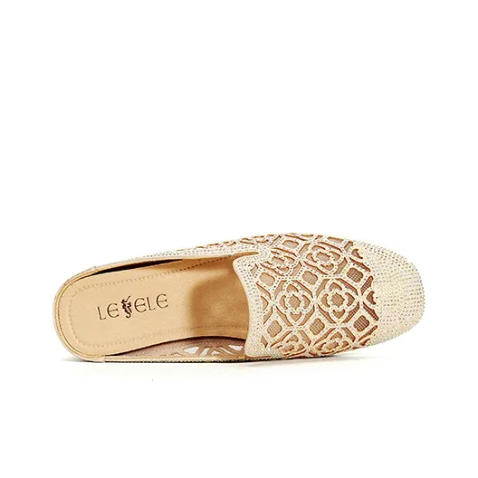 LESELE Closed Toe Slippers Women's-3
