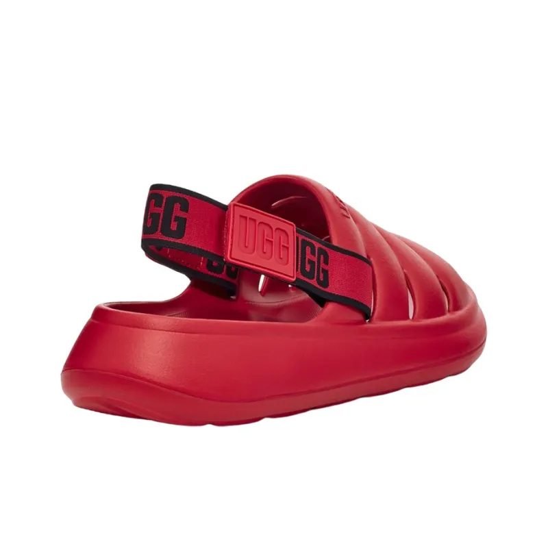 UGG Sport Yeah Slide Samba Red-2
