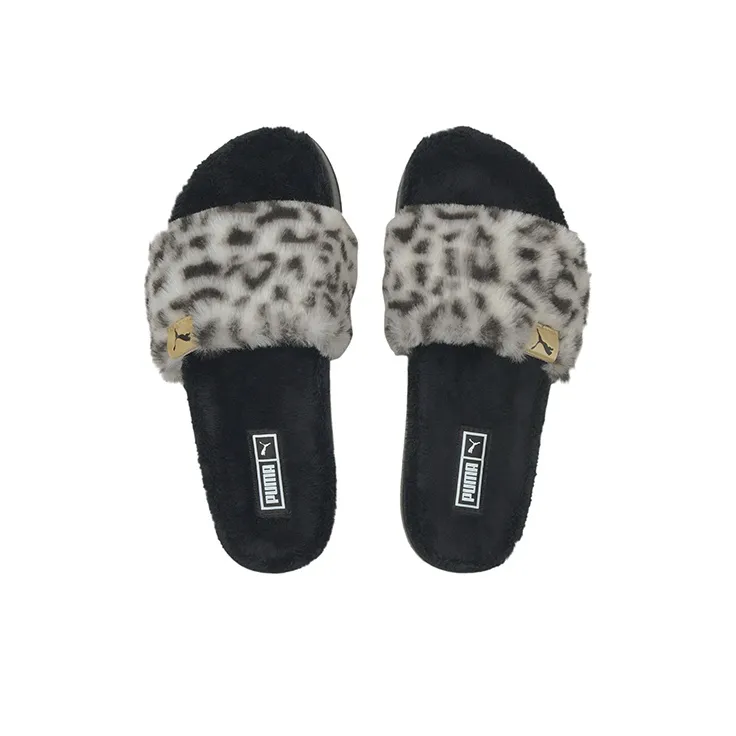 Puma YLM X Women's Leadcat Fluff Slide 'Safari'-3