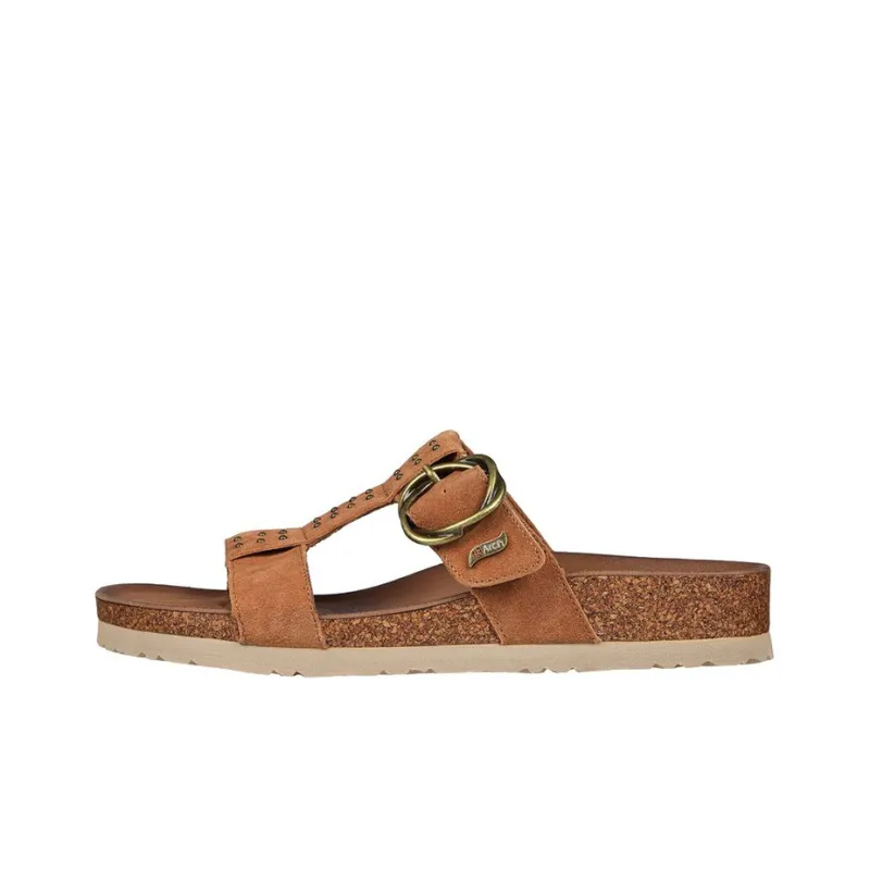 Skechers ARCH FIT GRANOLA Rubber Sole Slippers Women's Dark Coffee-0