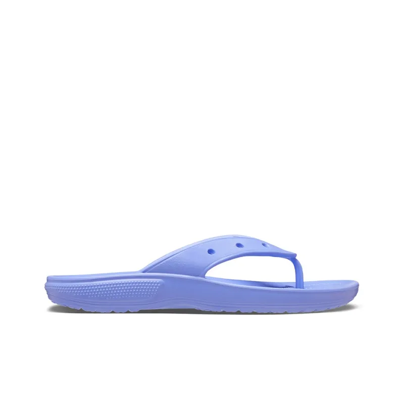 Crocs Classic Crocs Flip Casual Flip Flops Unisex Crystal Blue-1