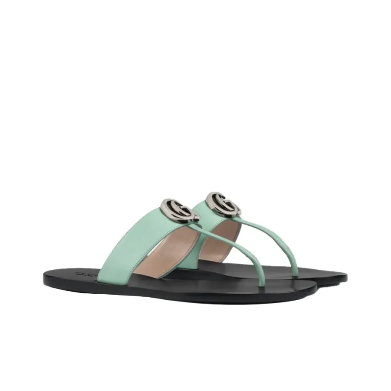 GUCCI GG Stylish Sandals Women's Green-1