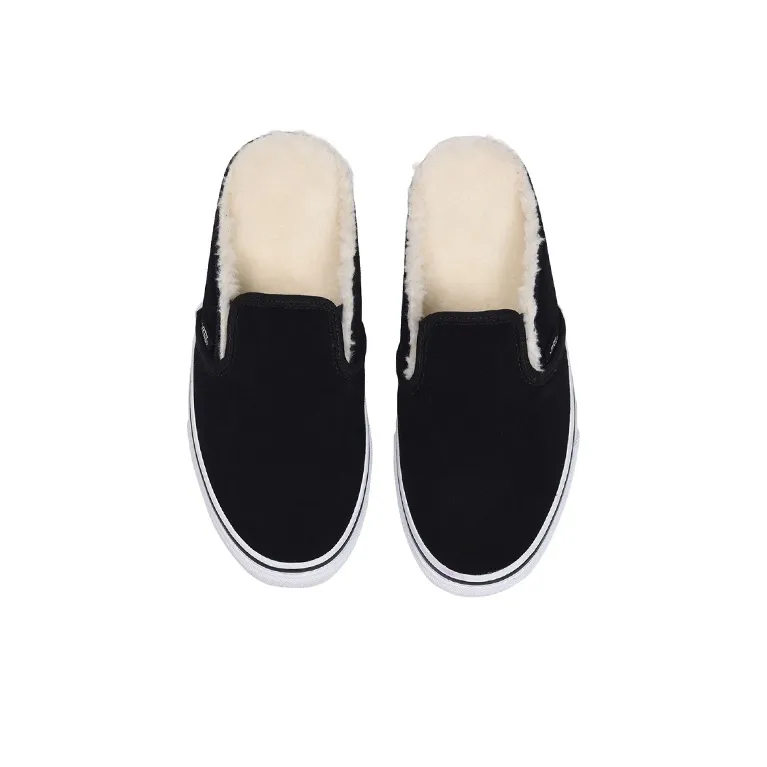 Vans Fleece Pack X Vans Classic Slip On Black/White-2