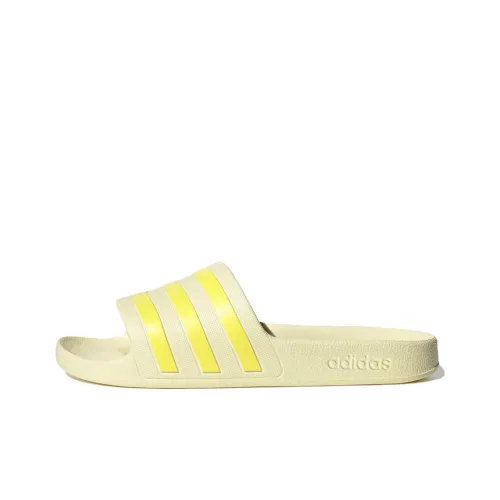 Adidas Adilette Series Slide Slippers Women's Lemon