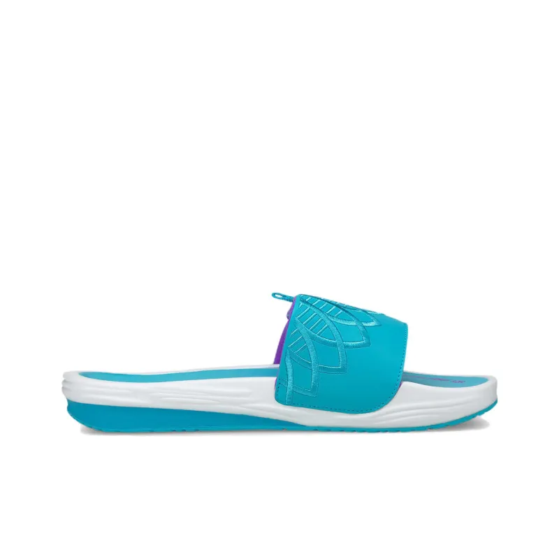 PUMA LaMelo Ball Nitrocat V Slide Hornets Away-1