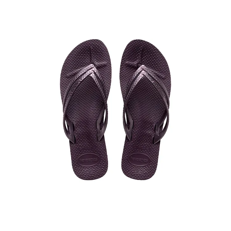 Havaianas Wedges Huanina Stylish Sandals Women's Purple-2