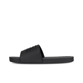 Maison Margiela Tabi Slide Embossed Black