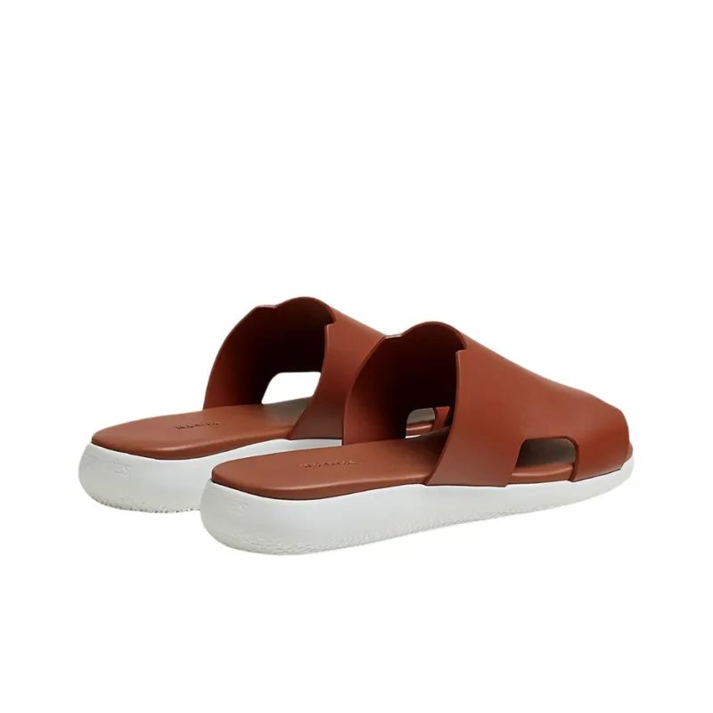 HERMES Stylish Sandal Men's Brown-3