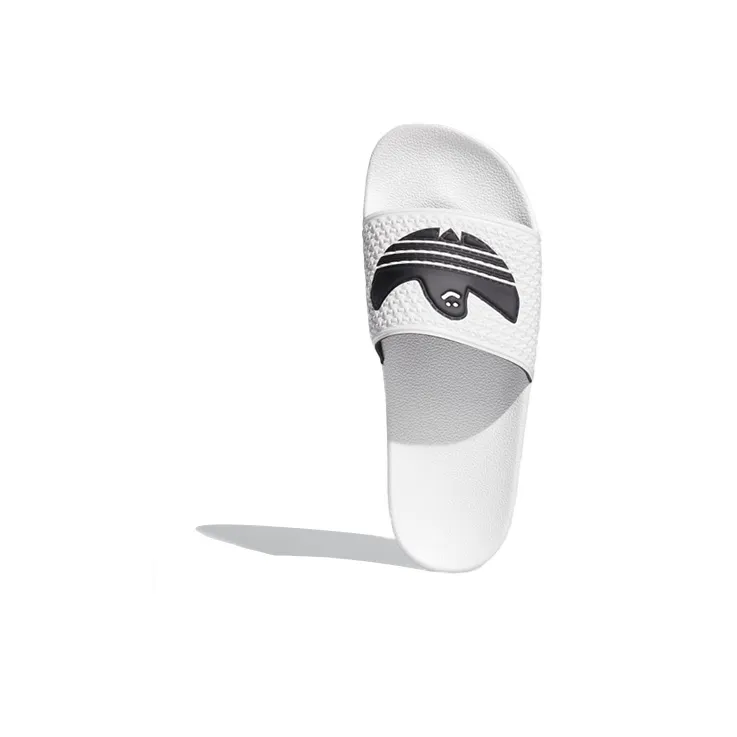 Adidas Shmoofoil Slide Mark Gonzales White Black-4