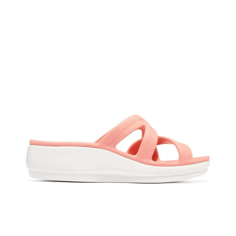 Skechers Arch Fit Series Slide Slippers Women's Rose Pink/White-1